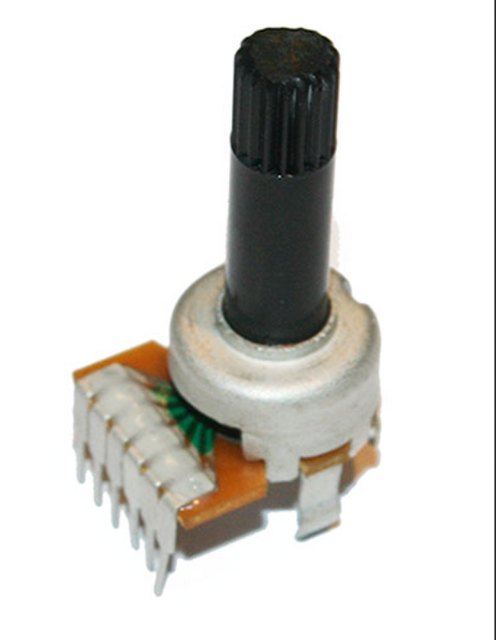 12mm Stereo Type Rotary Carbon Potentiometer 